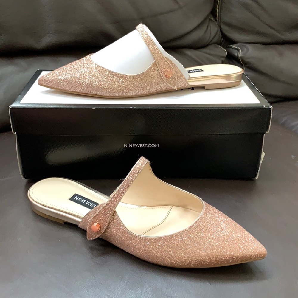 Glittery sandals